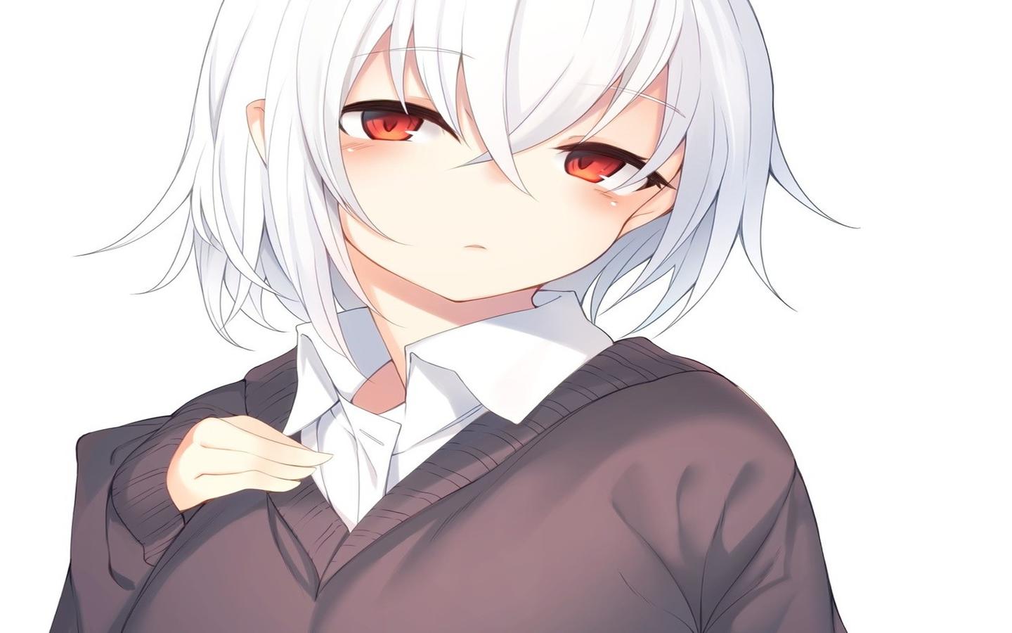 短发动漫美女（1）