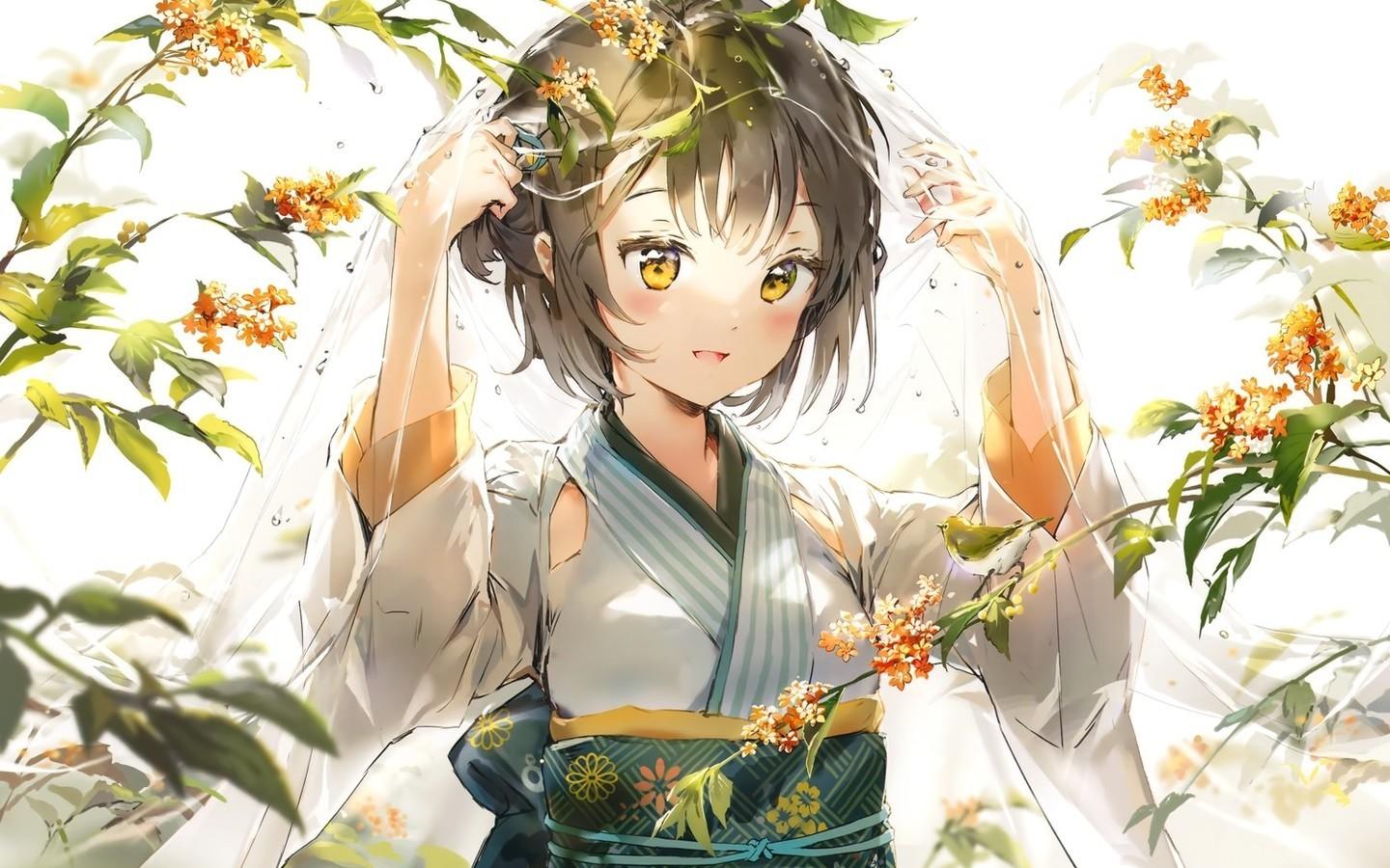 短发动漫美女（3）