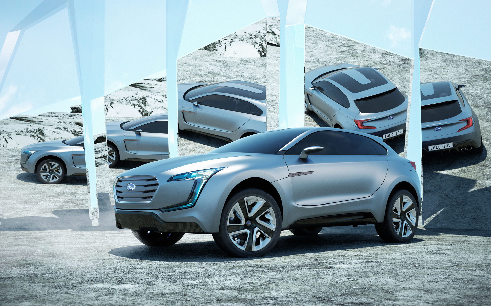 斯巴鲁Viziv概念车（1）