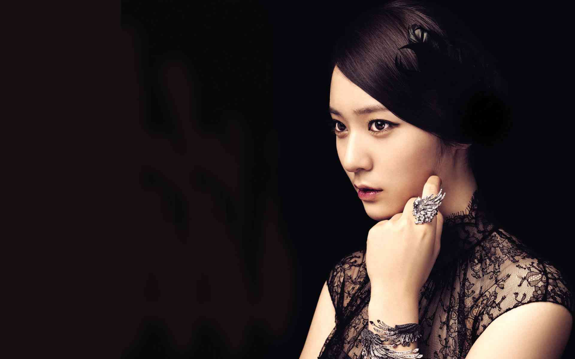 韩国美女郑秀妍郑秀晶高清写真（1）