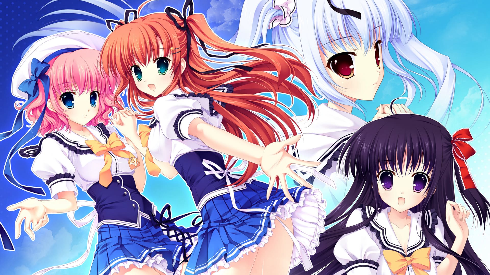 under the Starlight游戏美少女桌面壁纸（1）