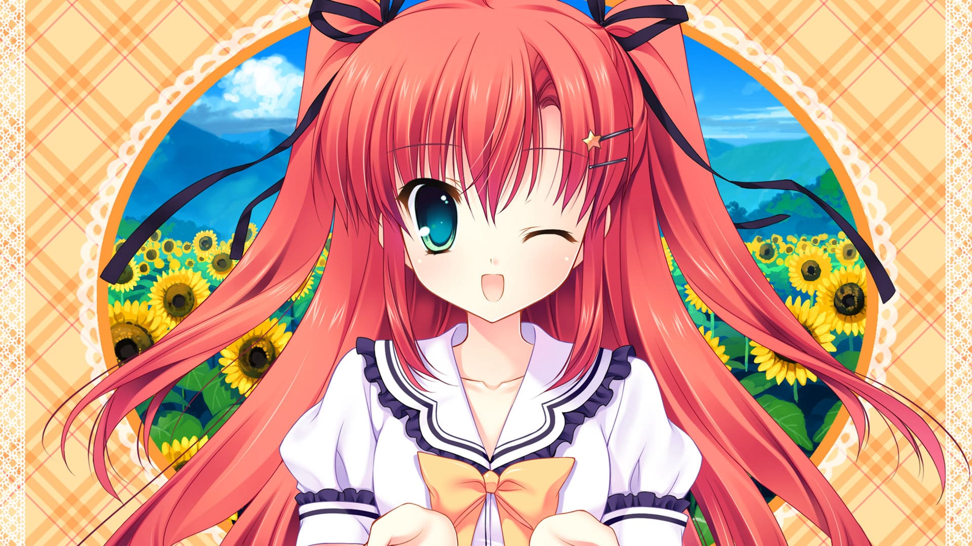 under the Starlight游戏美少女桌面壁纸（3）