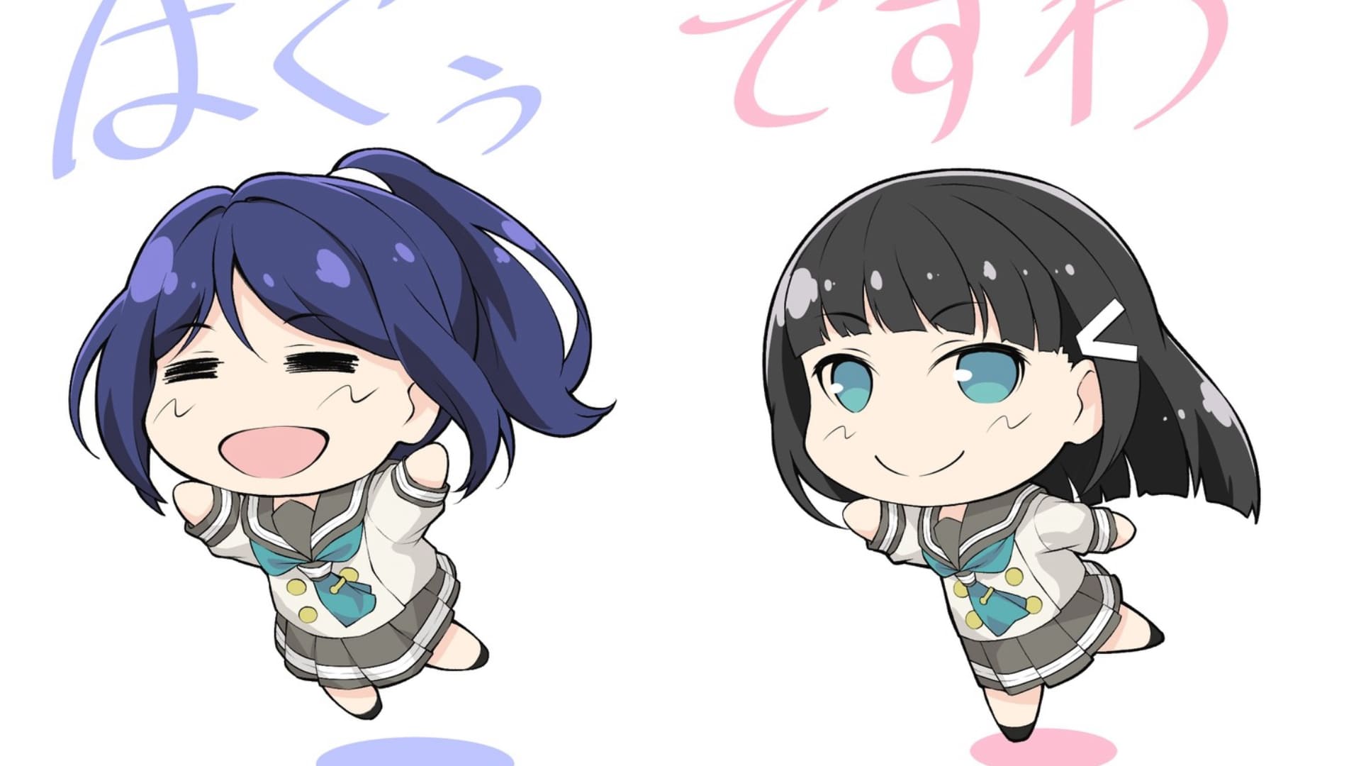 动漫校服女生图片壁纸大全（3）