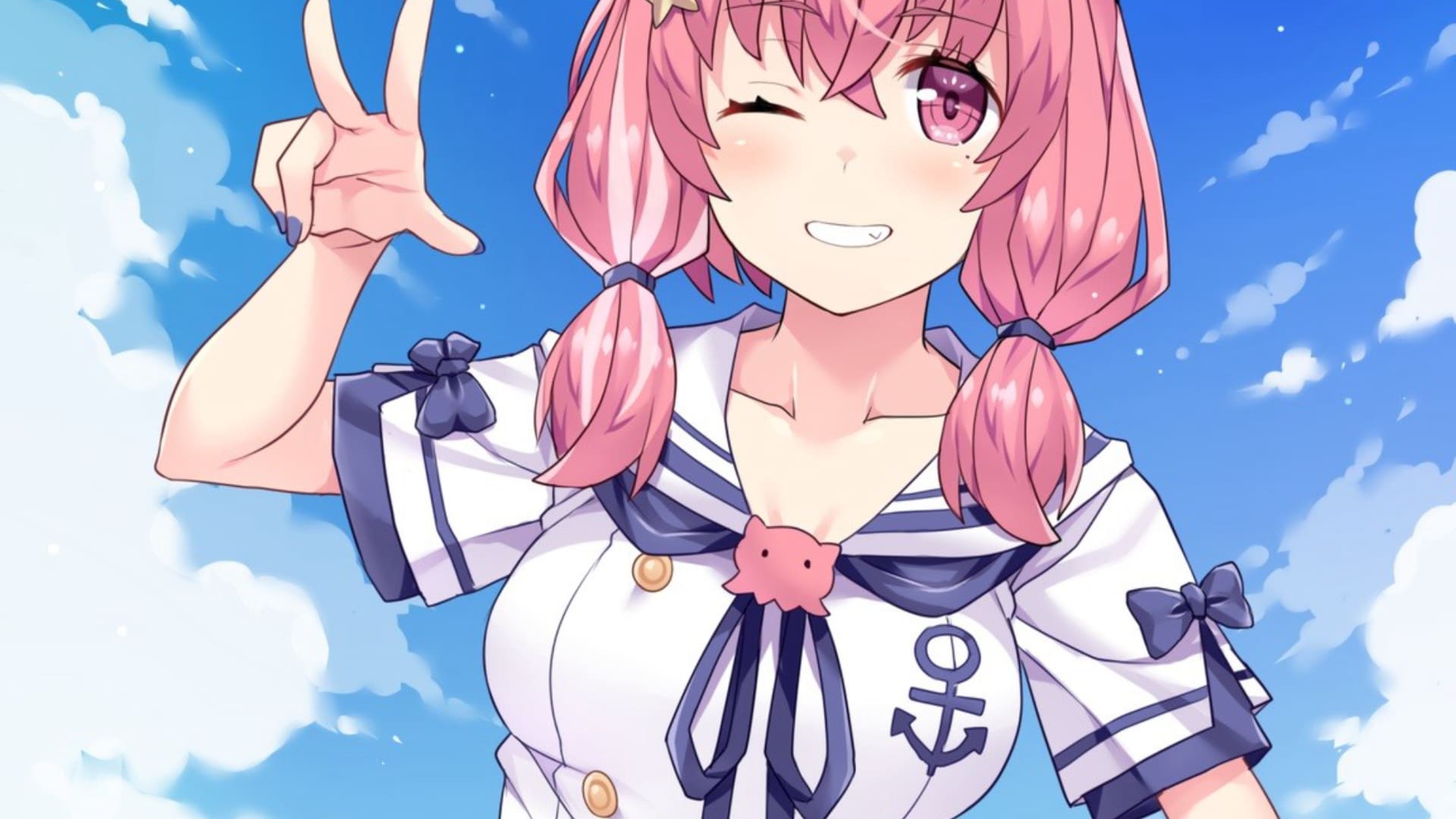 动漫校服女生图片壁纸大全（1）