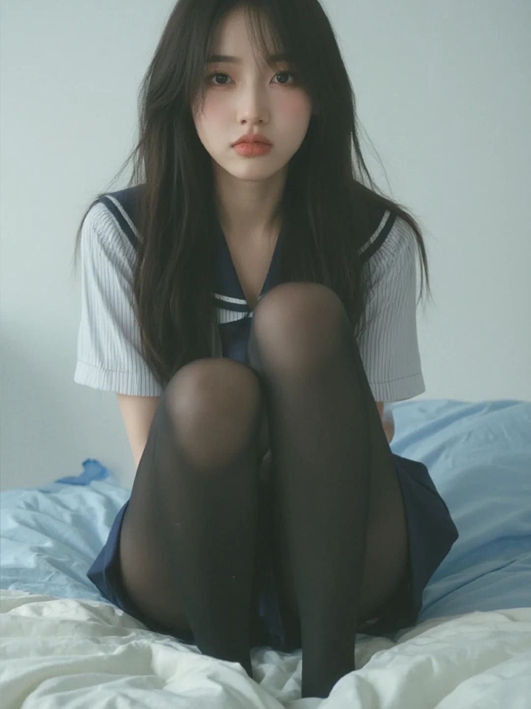 镜中青柠：今天jk加胶片的质感绝了