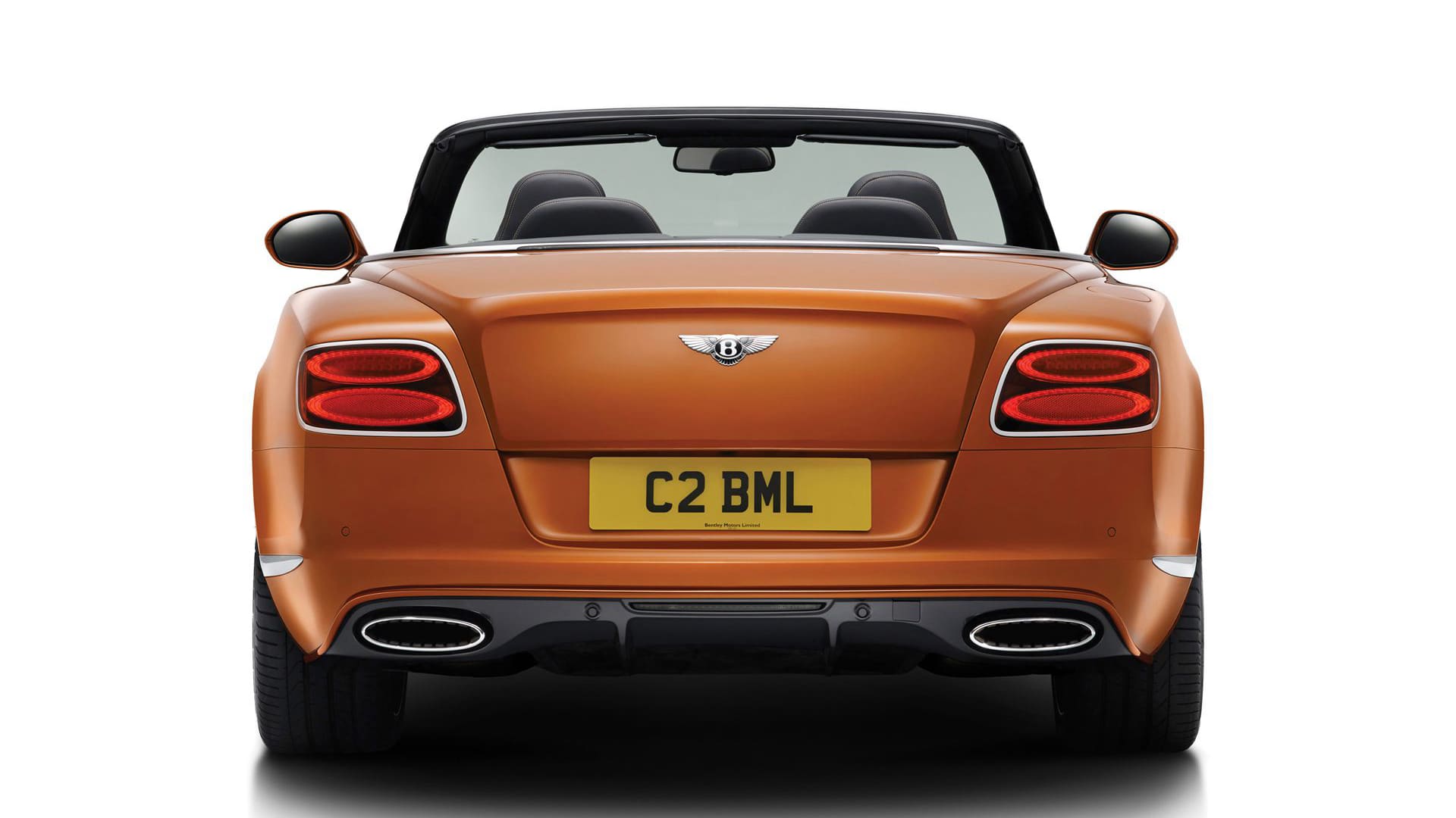 宾利欧陆GT敞篷跑车桌面壁纸（1）