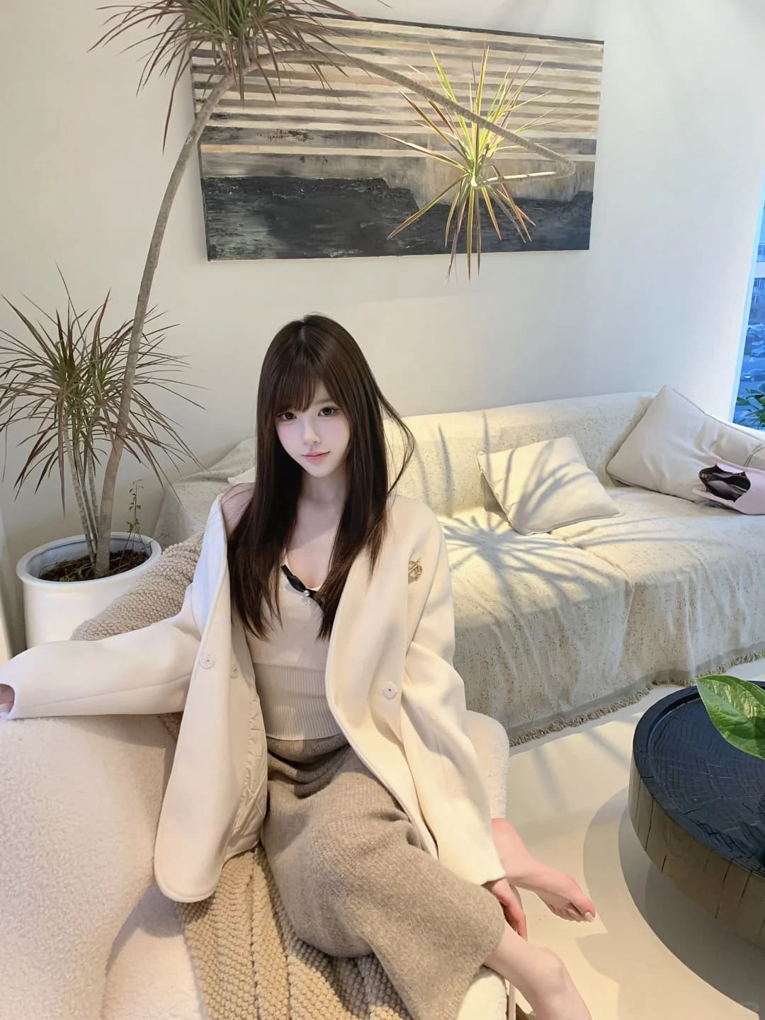Bubu_卜卜：白色系清纯动人（2）