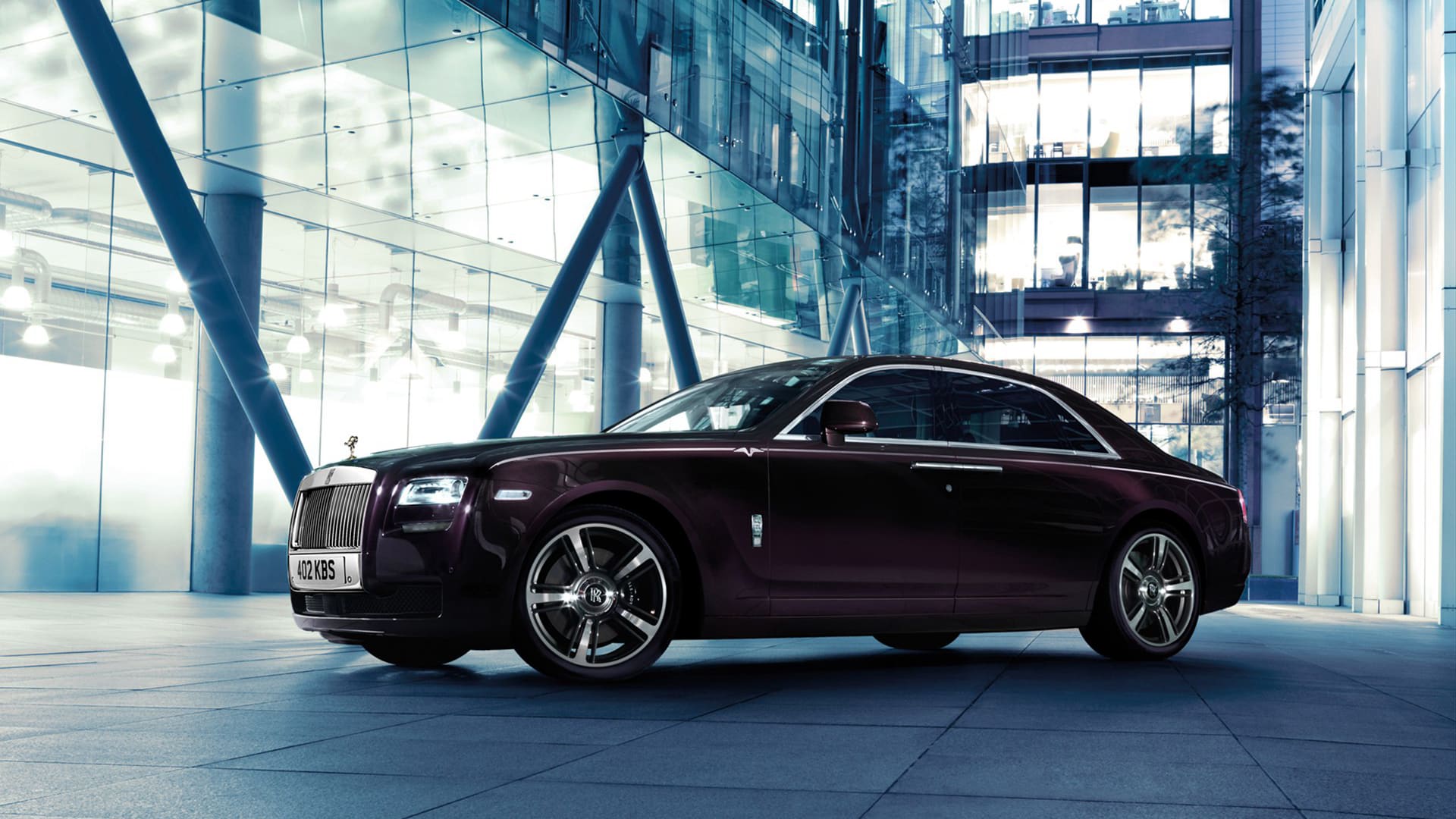 劳斯莱斯幽灵2015高清桌面壁纸（1）