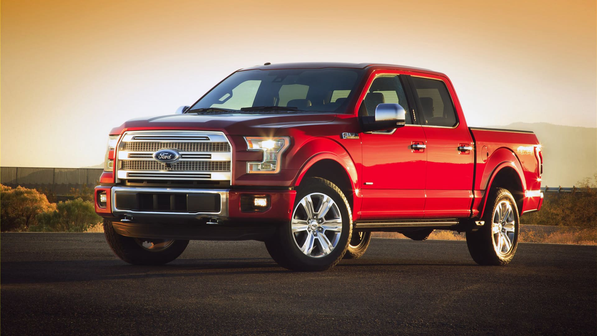 2015福特猛禽F-150汽车高清桌面壁纸（2）