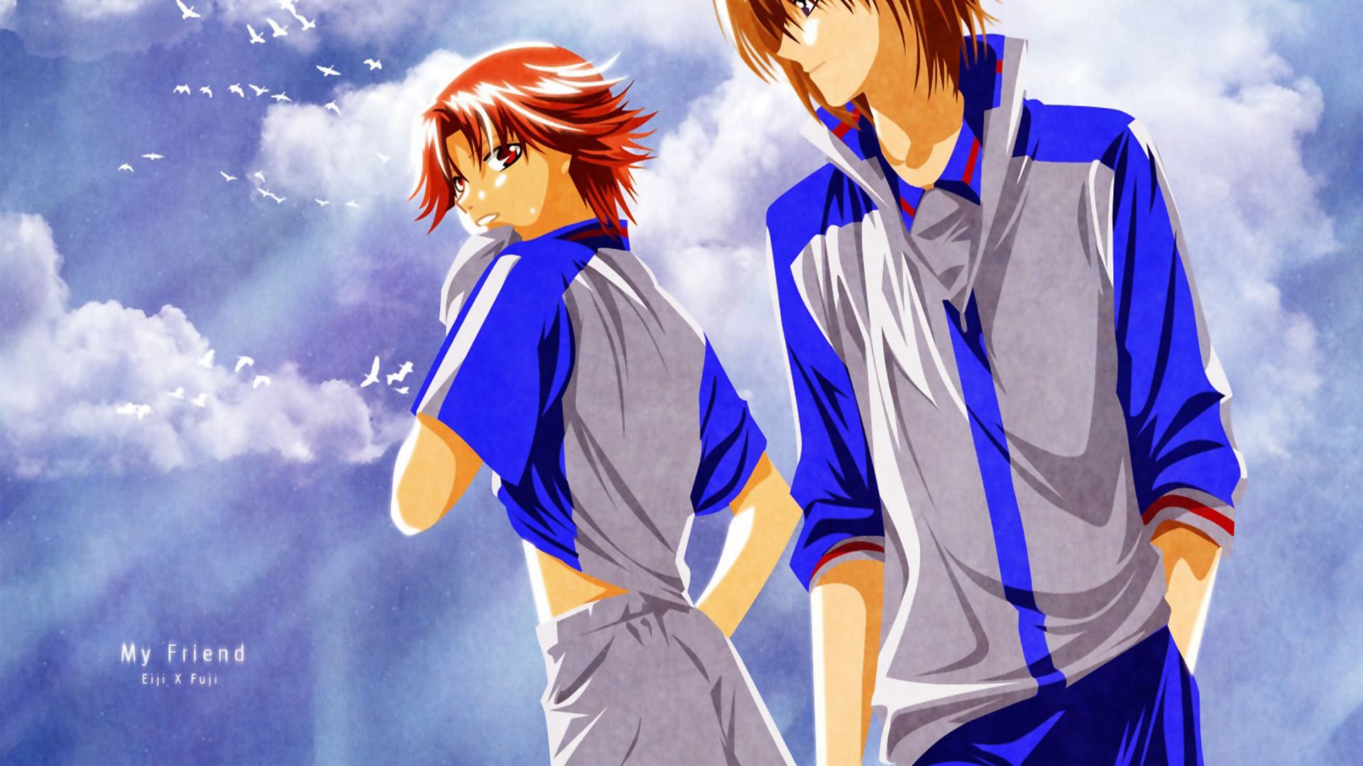 网球王子不二周助桌面壁纸（1）