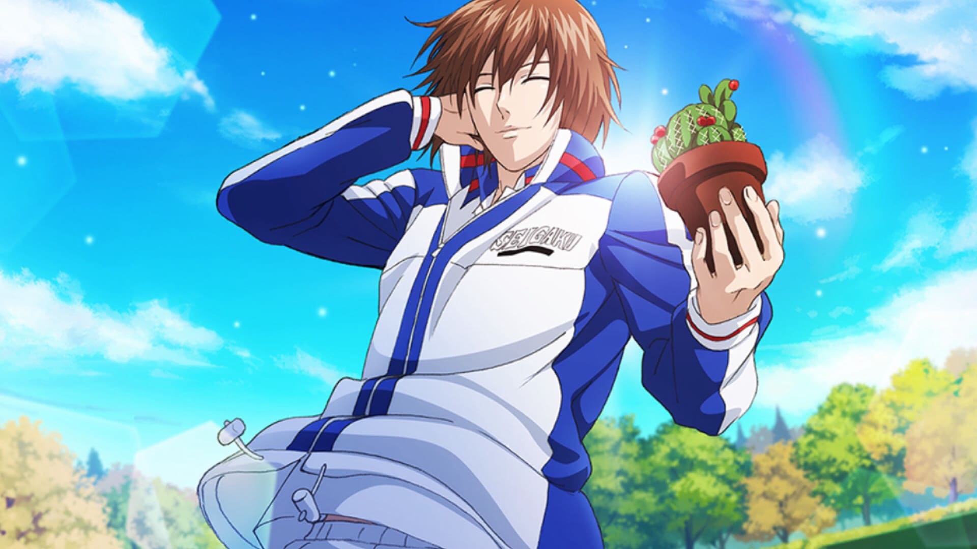 网球王子不二周助桌面壁纸（3）