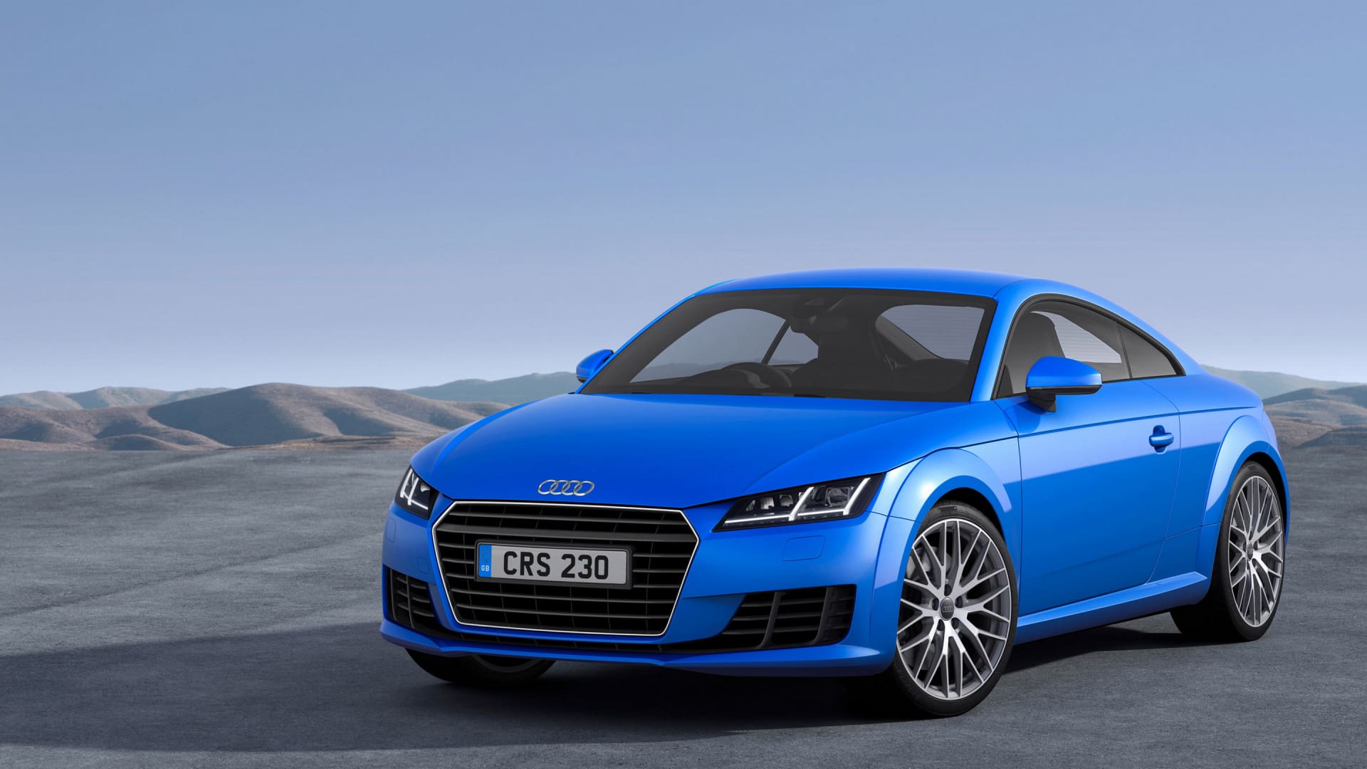 2015新款奥迪双门跑车汽车素材电脑桌面壁纸（1）