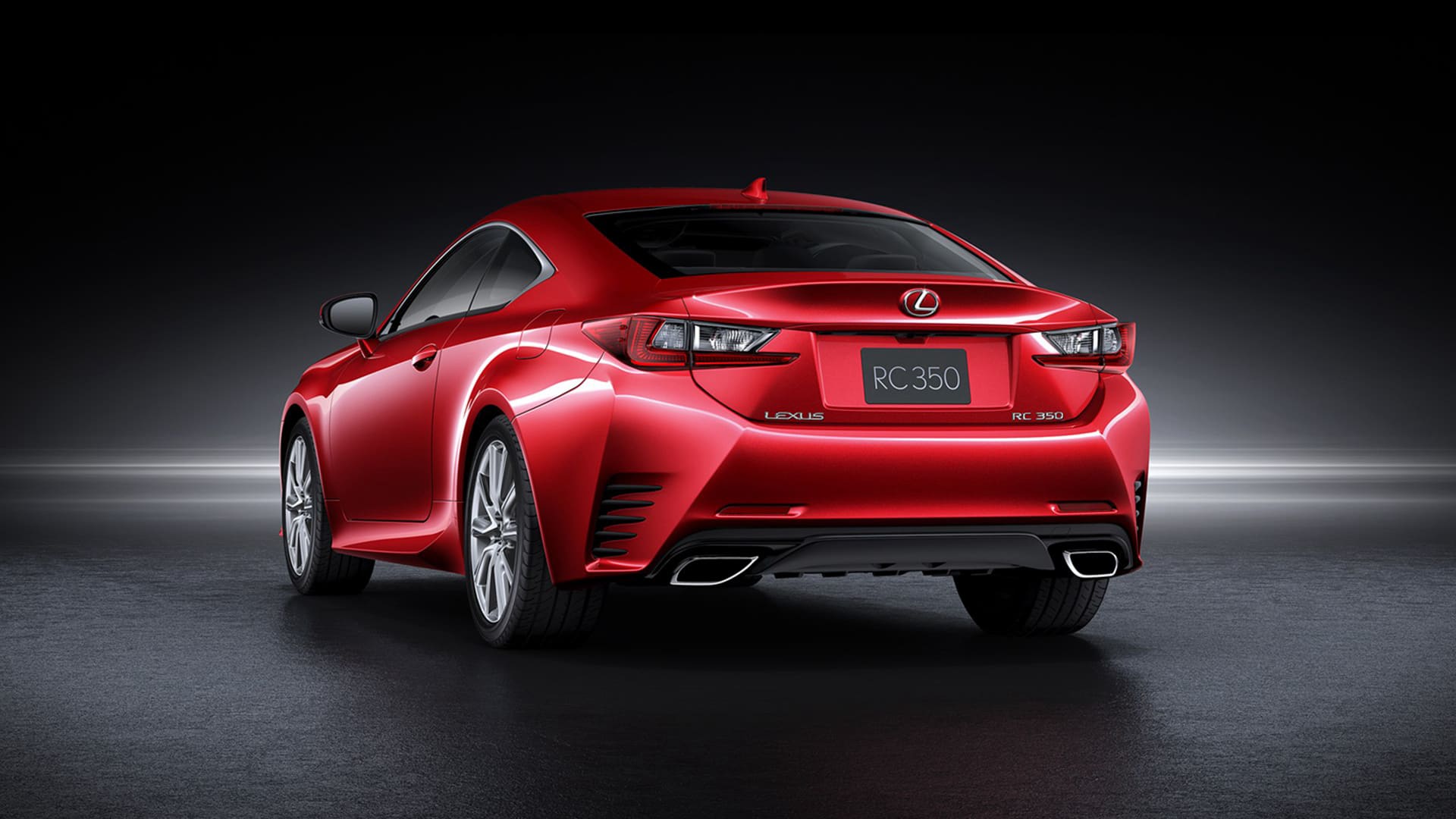 2015LexusRC雷克萨斯炫酷红色桌面壁纸（4）