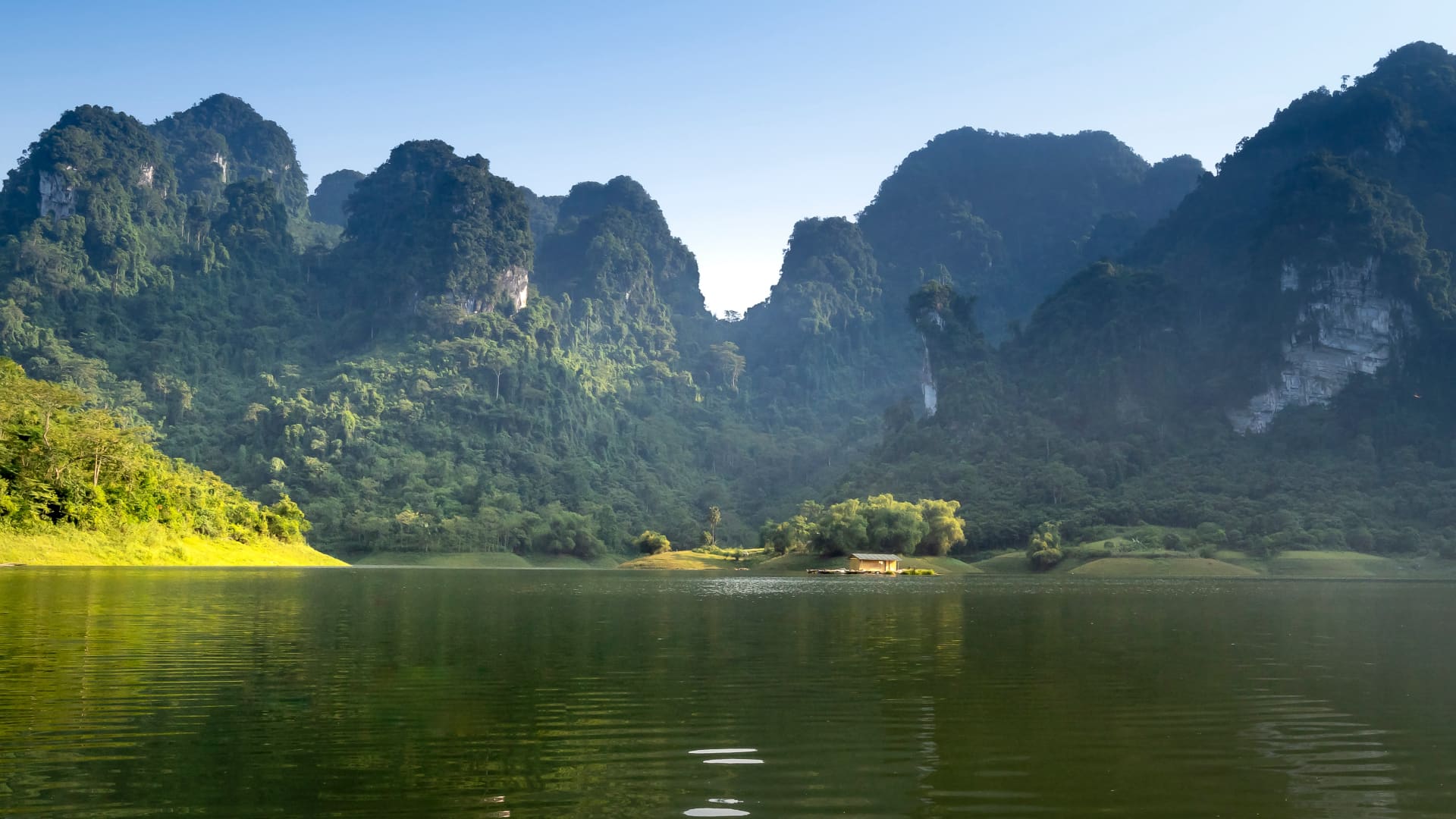 唯美水乡风景高清图片壁纸