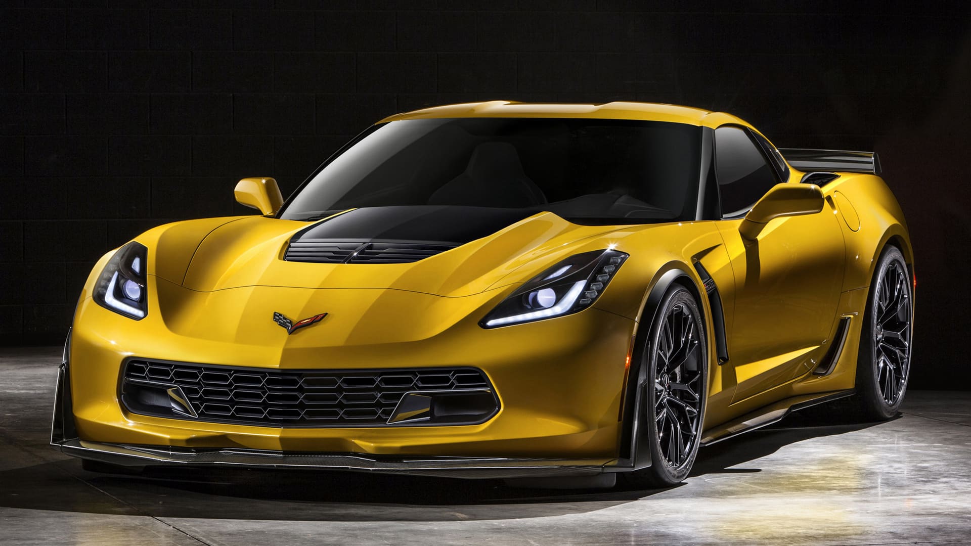 2015款雪佛兰克尔维特Z06高清电脑桌面壁纸（1）