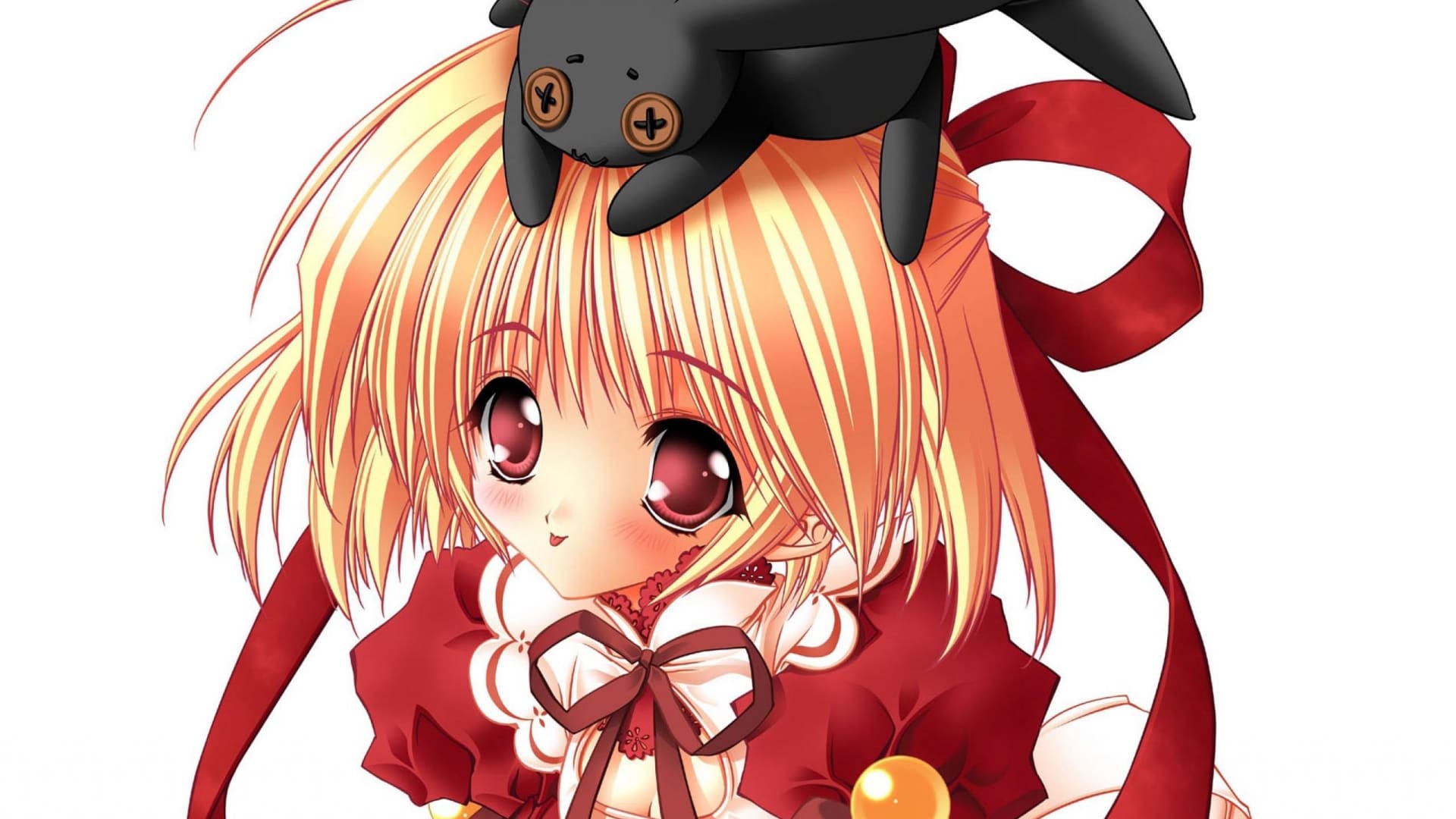 小清新动漫美女桌面壁纸（1）