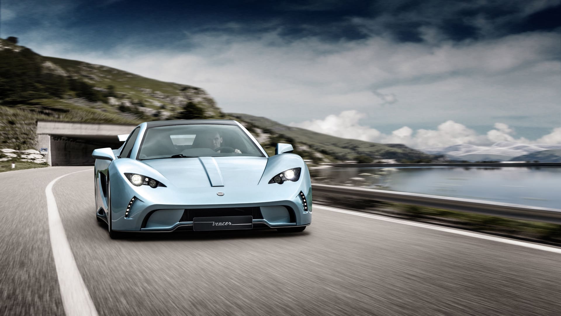 荷兰纯手工Vencer Sarthe超级跑车酷炫桌面壁纸（2）