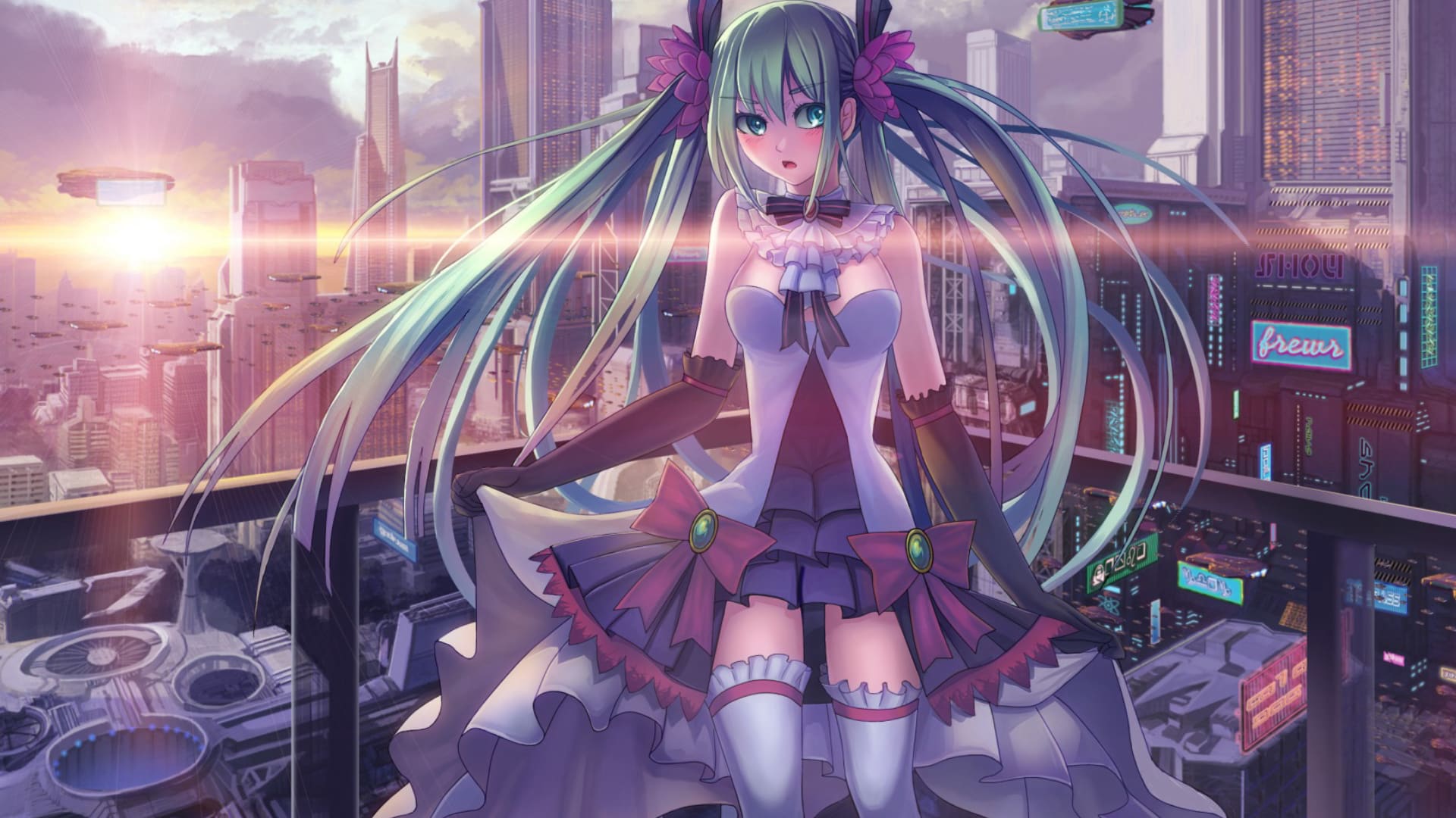 初音未来高清动漫壁纸（1）