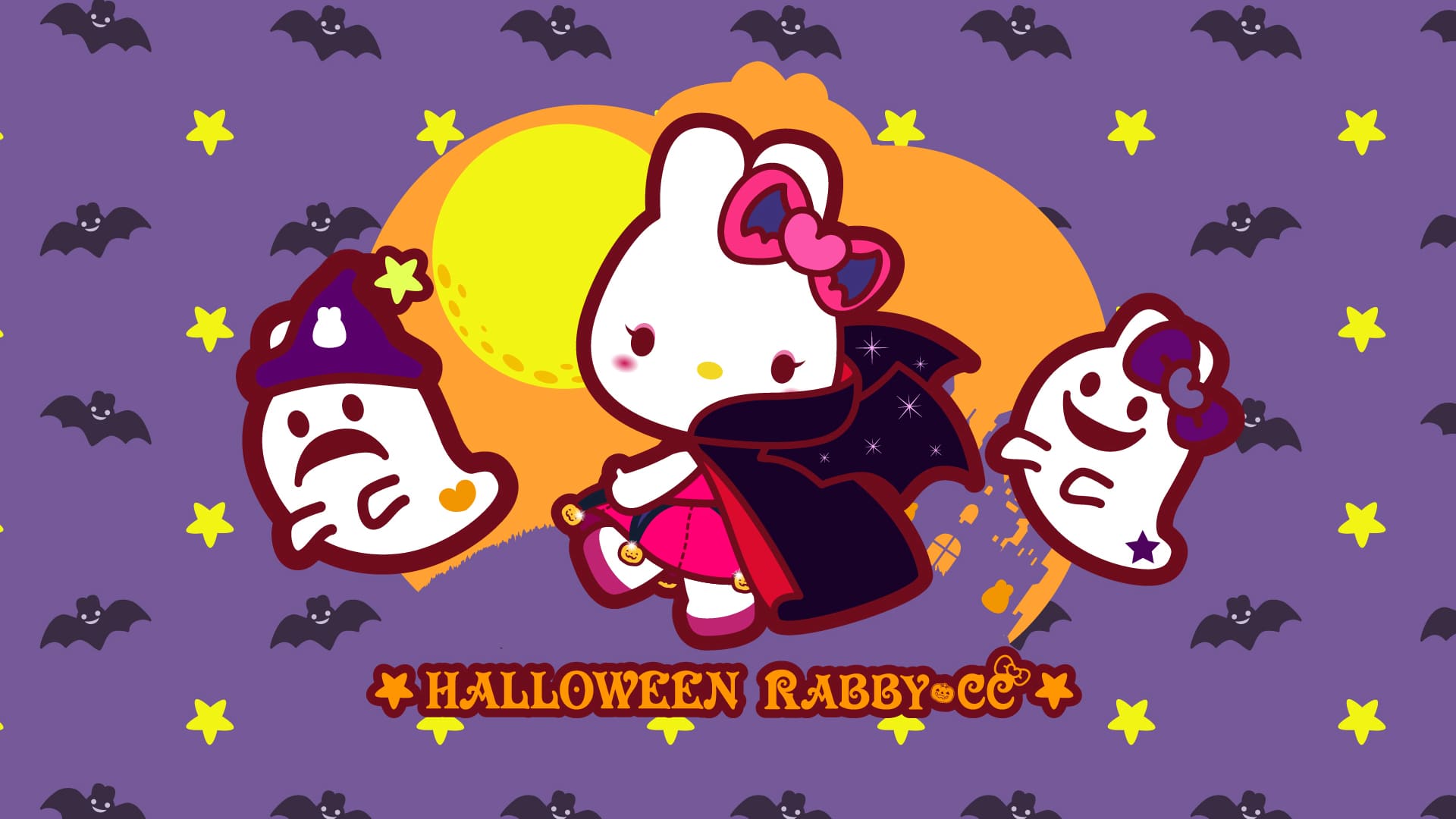 RABBYCC万圣节电脑桌面壁纸（1）