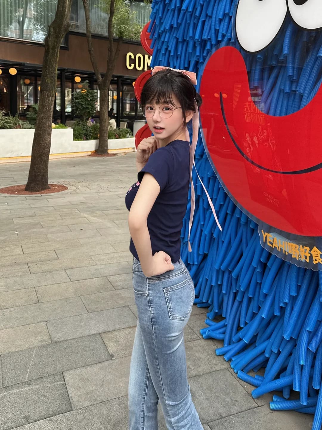小豚豚豚鼠：navy blue